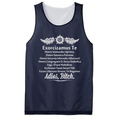 Adios Mesh Reversible Basketball Jersey Tank