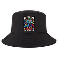 Autism Awareness Dad Father Dinosaur Funny Proud Autism Dad Cool Comfort Performance Bucket Hat