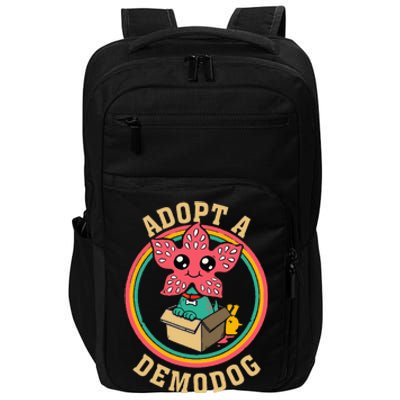 Adopt A Demodog Women Cute Funny Impact Tech Backpack