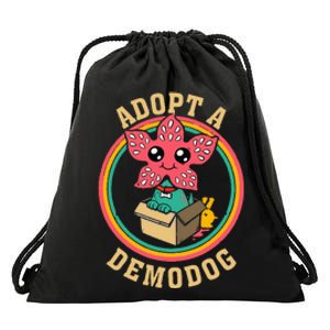 Adopt A Demodog Women Cute Funny Drawstring Bag