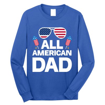 All American Dad American Dad Gift Long Sleeve Shirt