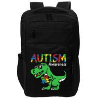 Autism Awareness Dinosaur Autism Heart Puzzle Impact Tech Backpack
