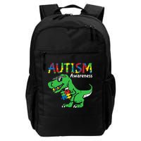 Autism Awareness Dinosaur Autism Heart Puzzle Backpack