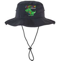 Autism Awareness Dinosaur Autism Heart Puzzle Bucket Hat