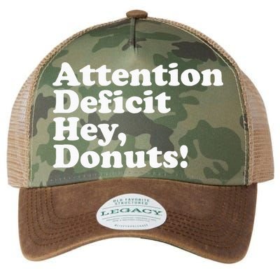 Adhd Attention Deficit Hey Donuts! Lt Legacy Tie Dye Trucker Hat