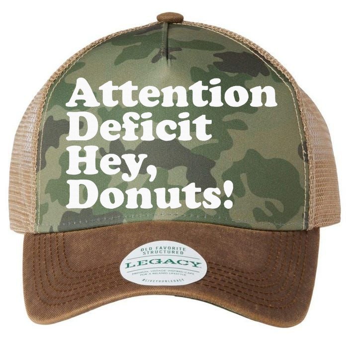 Adhd Attention Deficit Hey Donuts! Lt Legacy Tie Dye Trucker Hat