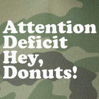 Adhd Attention Deficit Hey Donuts! Lt Legacy Tie Dye Trucker Hat