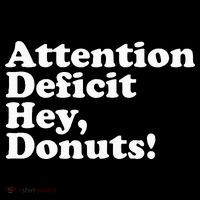 Adhd Attention Deficit Hey Donuts! Lt Drawstring Bag