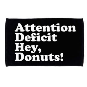 Adhd Attention Deficit Hey Donuts! Lt Microfiber Hand Towel