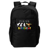 Autism Awareness Dinosaur Boys Its Ok To Be Different Daily Commute Backpack