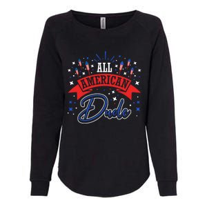 All American Dude 4th Of July Firecracker Independence Day Gift Womens California Wash Sweatshirt