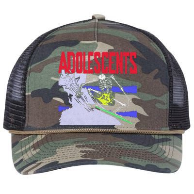 Adolescents Retro Rope Trucker Hat Cap