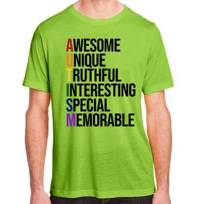 Autism Awesome Definition Adult ChromaSoft Performance T-Shirt