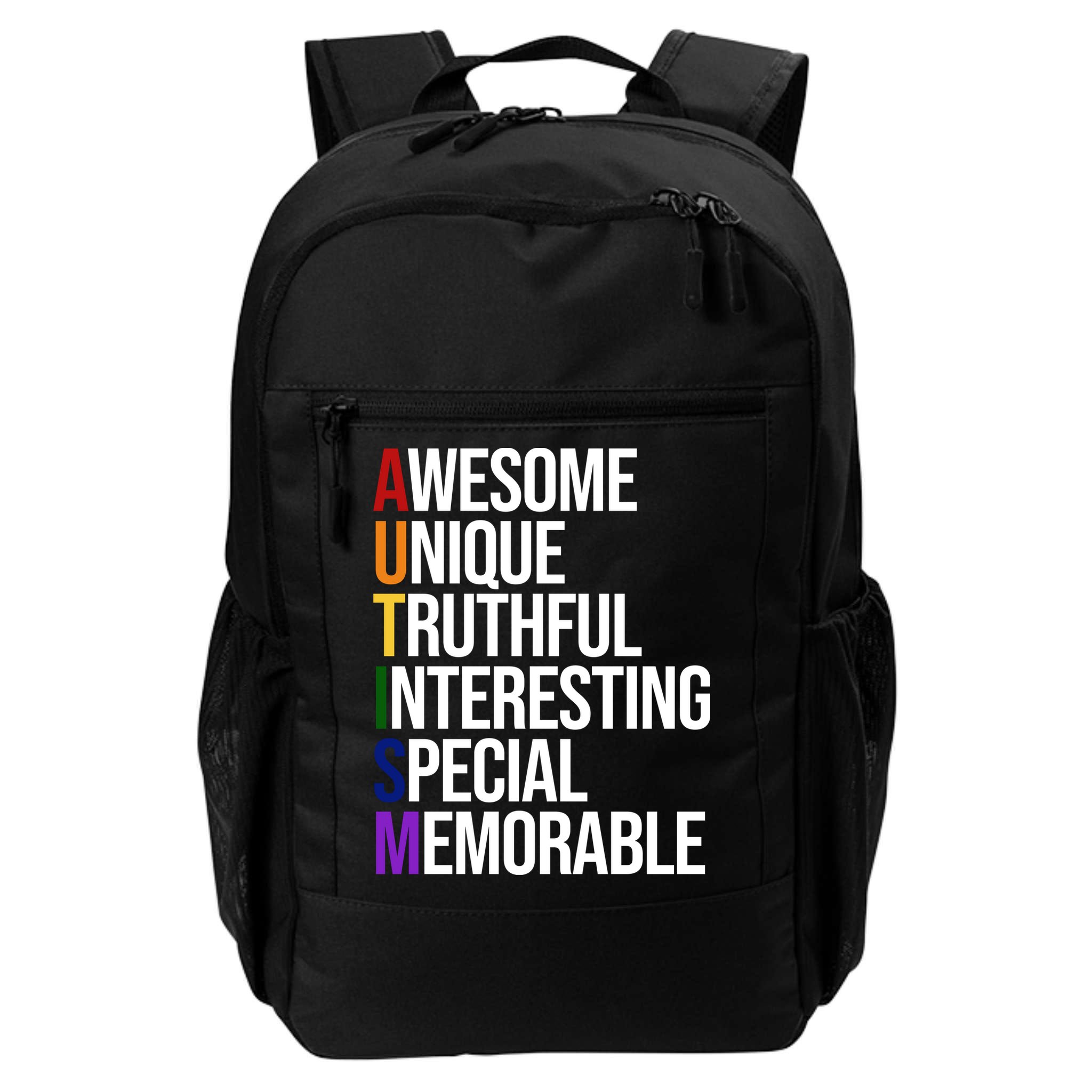 Autism Awesome Definition Backpack