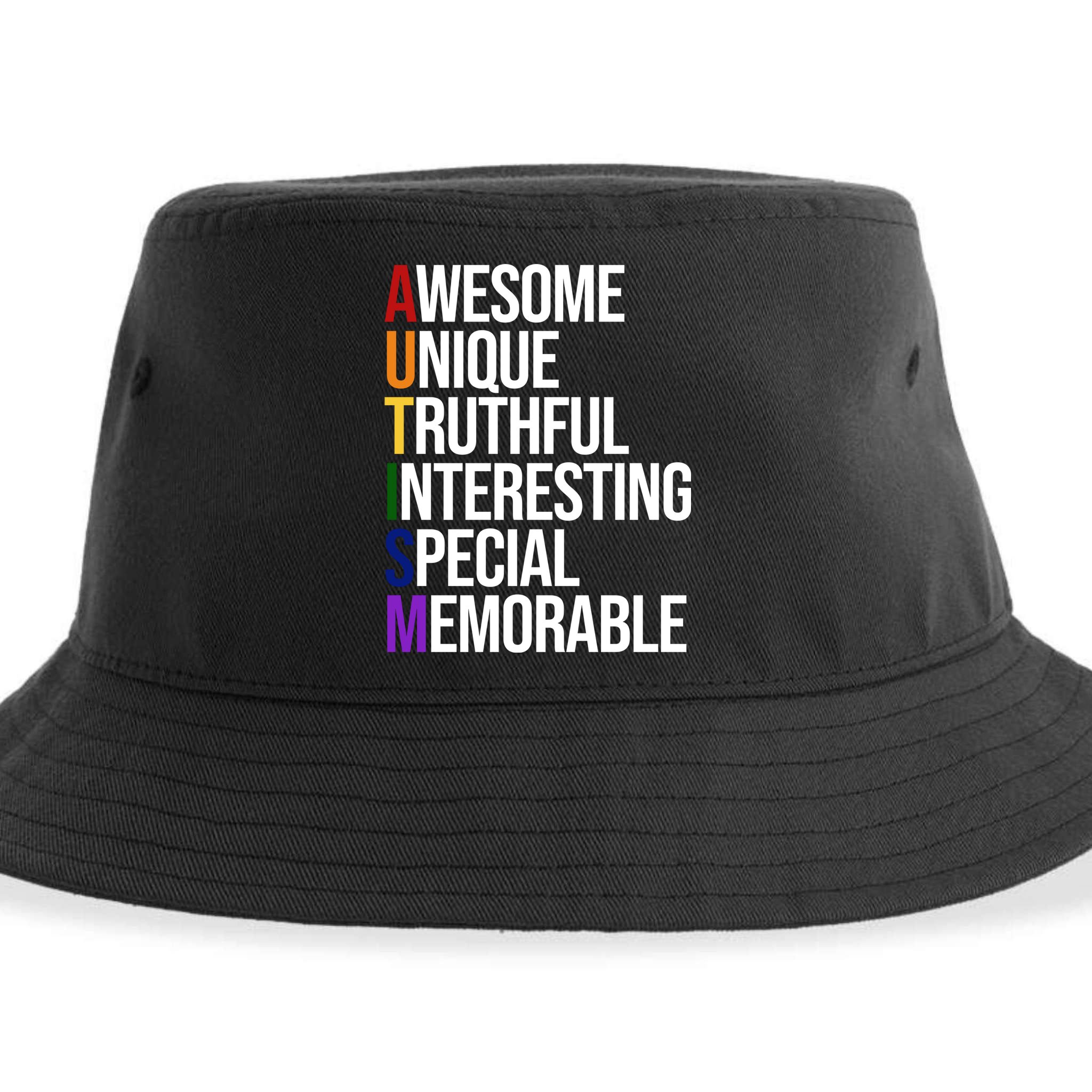 Autism Awesome Definition Sustainable Bucket Hat