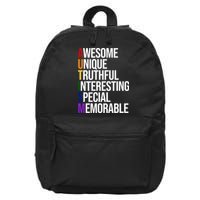 Autism Awesome Definition 16 in Basic Backpack