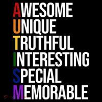 Autism Awesome Definition Youth Performance Sprint T-Shirt