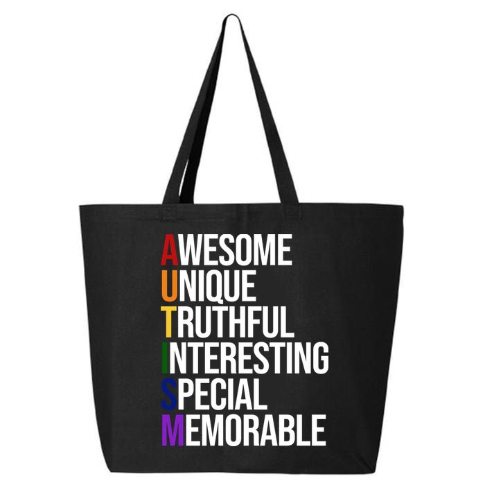Autism Awesome Definition 25L Jumbo Tote