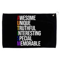 Autism Awesome Definition Grommeted Golf Towel