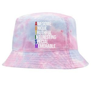 Autism Awesome Definition Tie-Dyed Bucket Hat