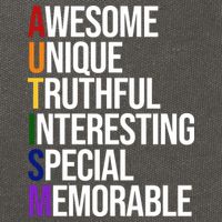 Autism Awesome Definition Cotton Canvas Backpack