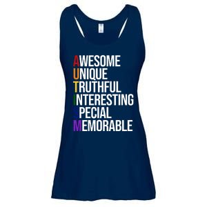 Autism Awesome Definition Ladies Essential Flowy Tank