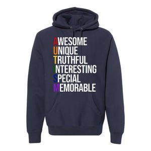 Autism Awesome Definition Premium Hoodie