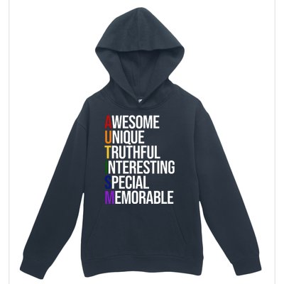 Autism Awesome Definition Urban Pullover Hoodie