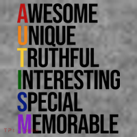 Autism Awesome Definition 7-Panel Snapback Hat
