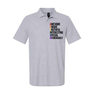 Autism Awesome Definition Softstyle Adult Sport Polo