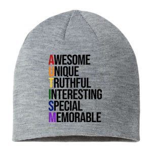 Autism Awesome Definition Sustainable Beanie