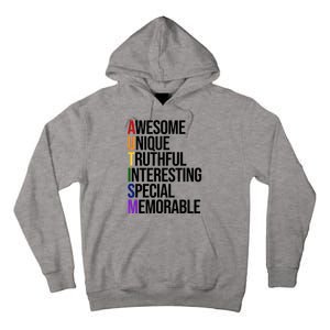 Autism Awesome Definition Tall Hoodie