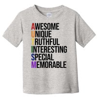 Autism Awesome Definition Toddler T-Shirt