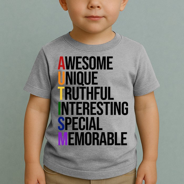 Autism Awesome Definition Toddler T-Shirt