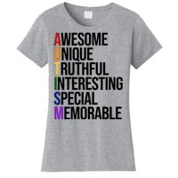 Autism Awesome Definition Women's T-Shirt