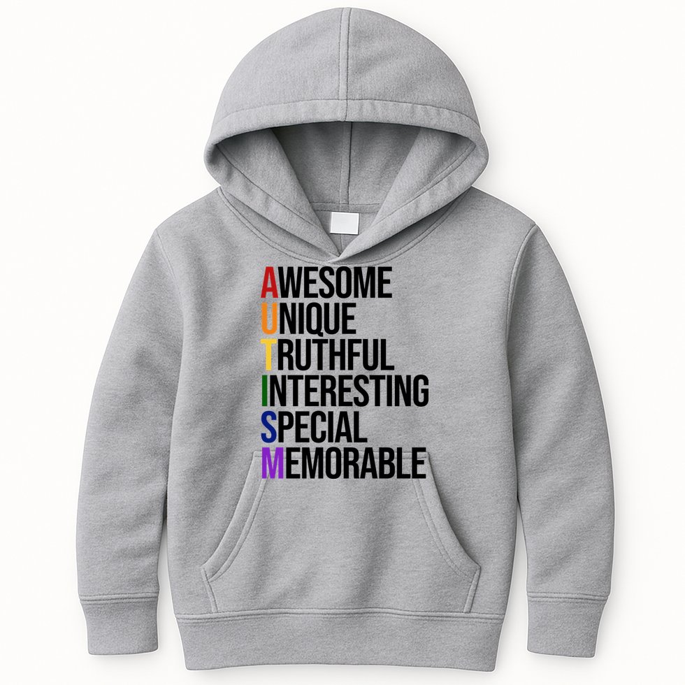 Autism Awesome Definition Kids Hoodie