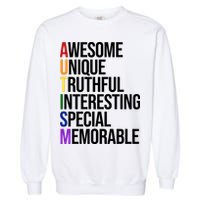Autism Awesome Definition Garment-Dyed Sweatshirt