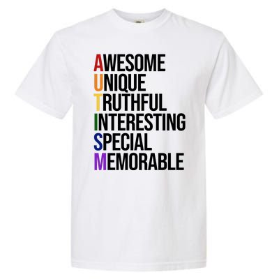 Autism Awesome Definition Garment-Dyed Heavyweight T-Shirt