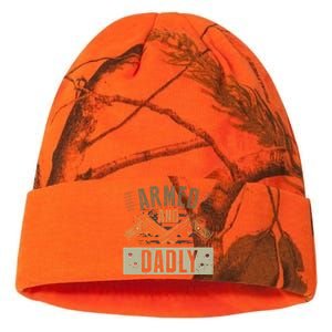 Armed And Dadly Funny Deadly Father For Father's Day Kati Licensed 12" Camo Beanie