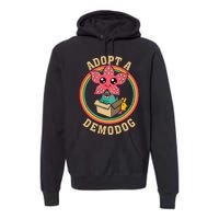 Adopt A Demodog Cute Funny Dogs Lovers Premium Hoodie