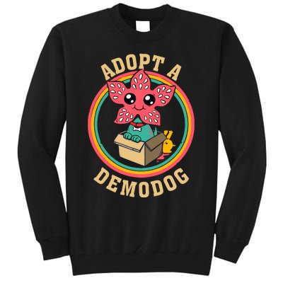 Adopt A Demodog Cute Funny Dogs Lovers Tall Sweatshirt