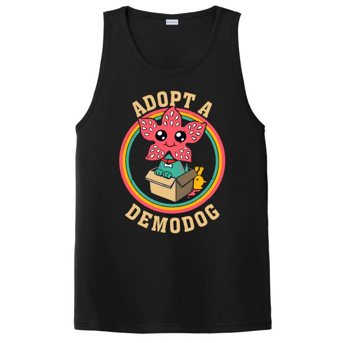 Adopt A Demodog Cute Funny Dogs Lovers PosiCharge Competitor Tank