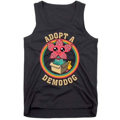 Adopt A Demodog Cute Funny Dogs Lovers Tank Top