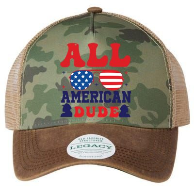 All American Dude 4th Of July Sunglasses Teens Meaningful Gift Legacy Tie Dye Trucker Hat