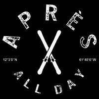 Apres All Day Winter Sports Apres Ski Lover Skiing Men Skier Button