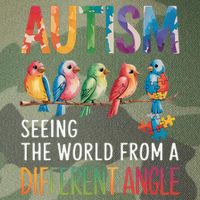 Autism Awareness Different Angle Neurodiversity Legacy Tie Dye Trucker Hat