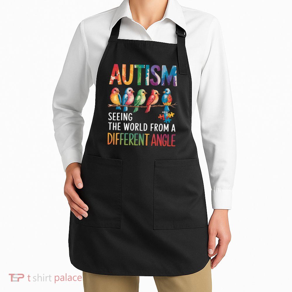 Autism Awareness Different Angle Neurodiversity Apron