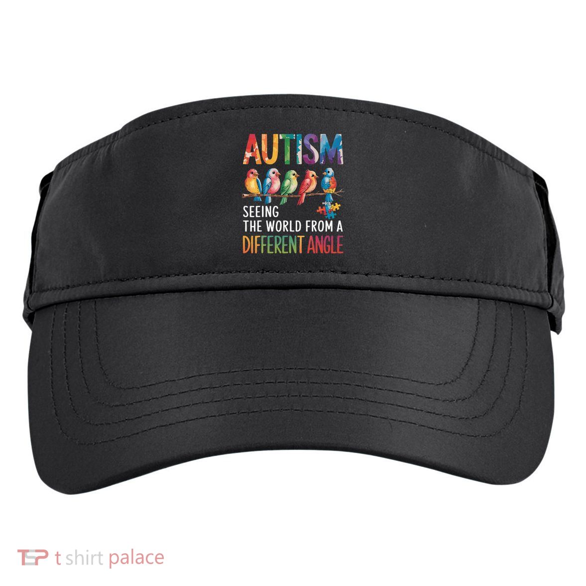 Autism Awareness Different Angle Neurodiversity Adult Drive Performance Visor