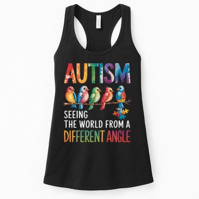 Autism Awareness Different Angle Neurodiversity Womens Tank Top