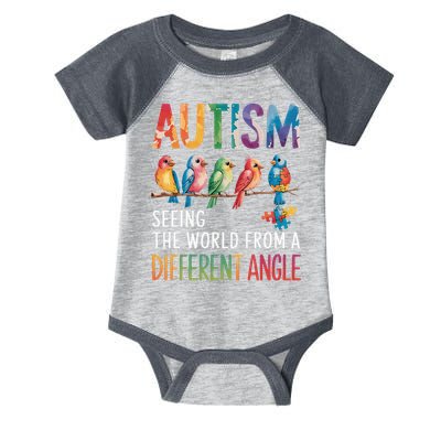 Autism Awareness Different Angle Neurodiversity Infant Baby Jersey Bodysuit
